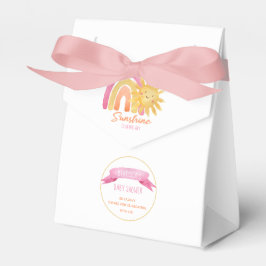 Lite Ray of Sunshine Girl Baby Shower Favor B Presentaskar