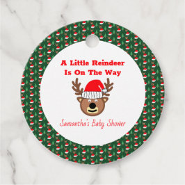 Lite renar är på väg gåvor etiketter