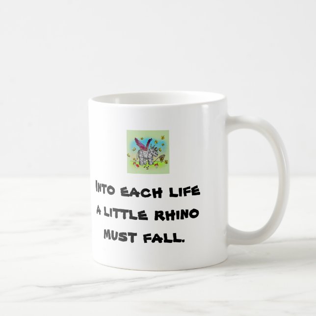 Lite Rhino Kaffemugg (Höger)