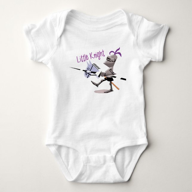 Lite riddarebaby tee (Framsida)