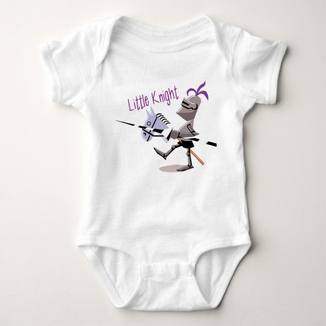 Lite riddarebaby tee shirt (Framsida)