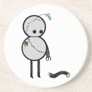 Lite robot med den brutna armen underlägg