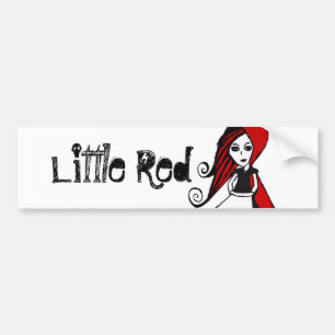 "Lite röd" bildekal