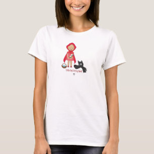 Lite röd ridninghuva, T-tröja T Shirt