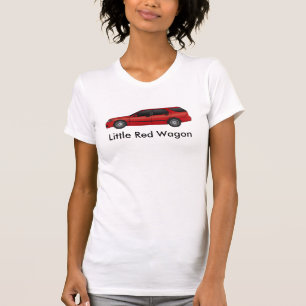 Lite röd vagn - röd chili 06 tee