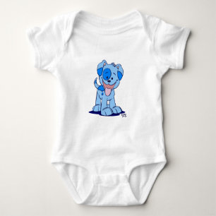 Lite Romper för blåttvalpbaby Tröja