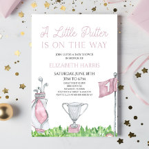 Lite Rosa Golf Baby Shower