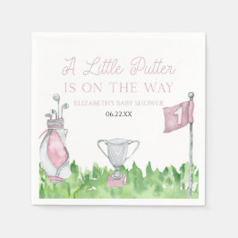 Lite Rosa Golf Baby Shower Pappersservett