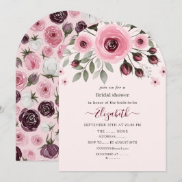 Lite rosa rosor inbjudningar