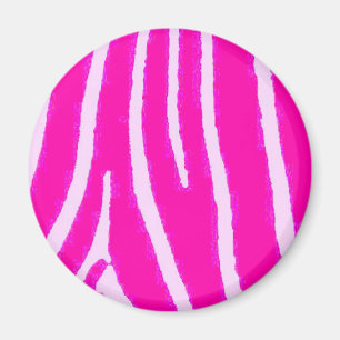 Lite rosa sebramagnet magnet