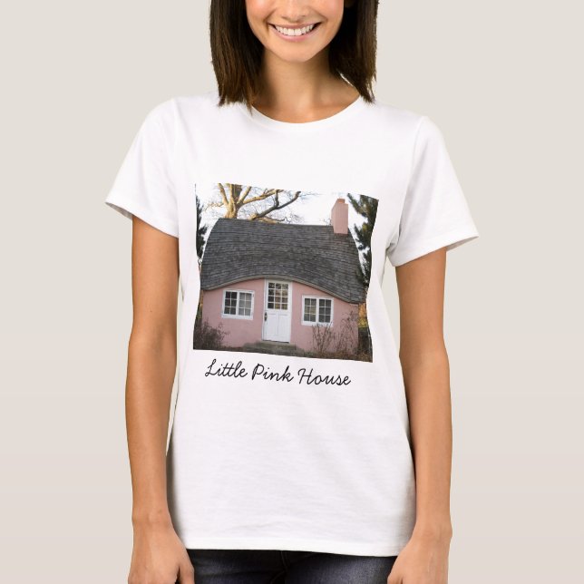 Lite rosahus tee (Framsida)