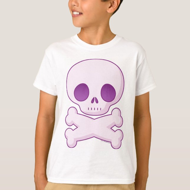 Lite rosapirat (barnet) t-shirt (Framsida)