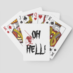 Lite rött djävulenOh helvete! Modig gåva som leker Casinokort