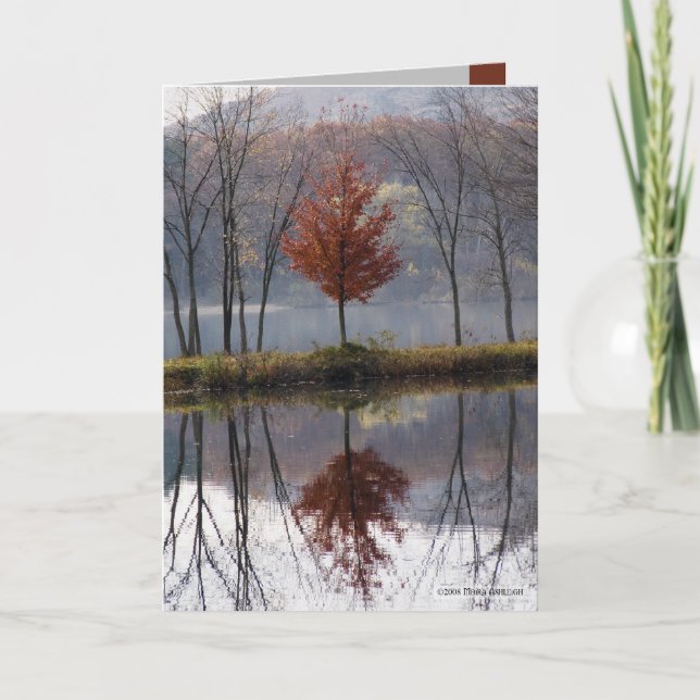 Lite rött klätt kort (Framsida)