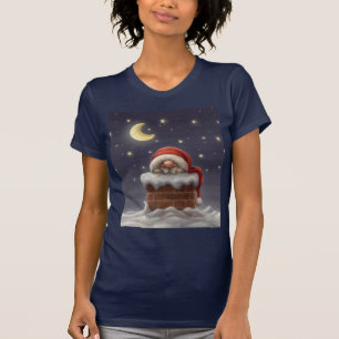 Lite Santa i en lampglas Tee