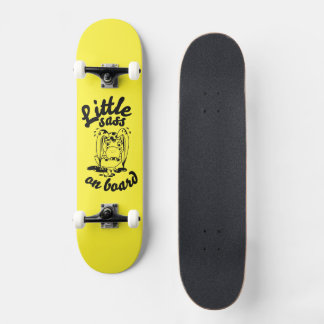lite sass på skateboard