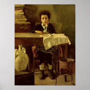 Lite schoolboyen eller den fattiga schoolboyen poster