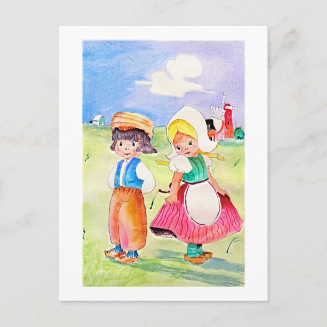 Lite Shy-vykort Vykort (Framsida)