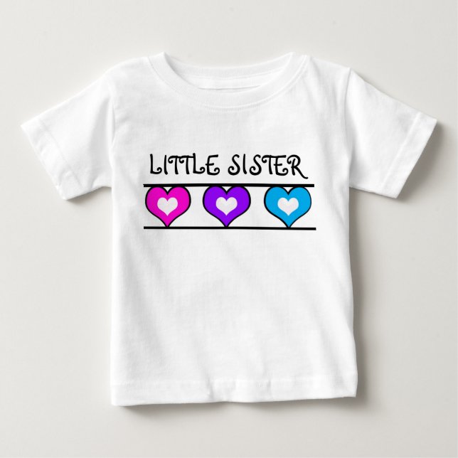 LITE SISTER-SAMLING T-SHIRT (Framsida)