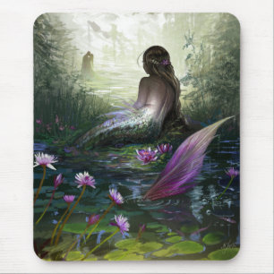 Lite sjöjungfru Mousepad Musmatta