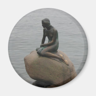 Lite sjöjungfruKöpenhamn Magnet