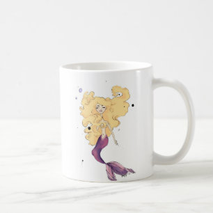 Lite sjöjungfrun kaffemugg