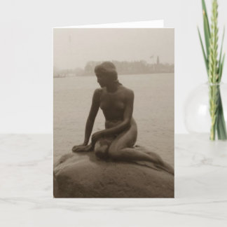 Lite sjöjungfrun kort