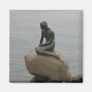 Lite sjöjungfrun magnet