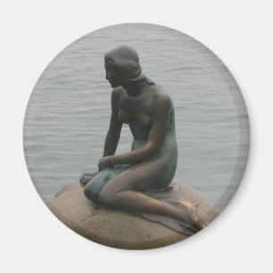 Lite sjöjungfrun magnet