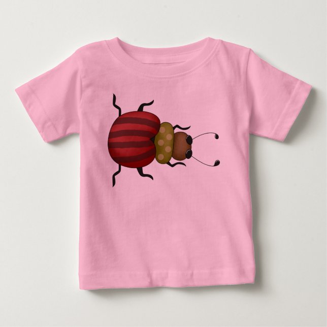 Lite skalbagge t-shirt (Framsida)