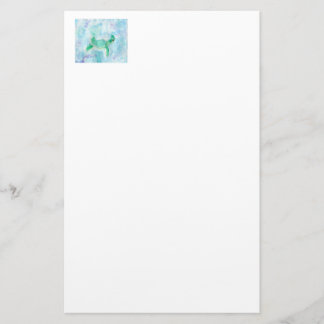 Lite sköldpadda brevpapper
