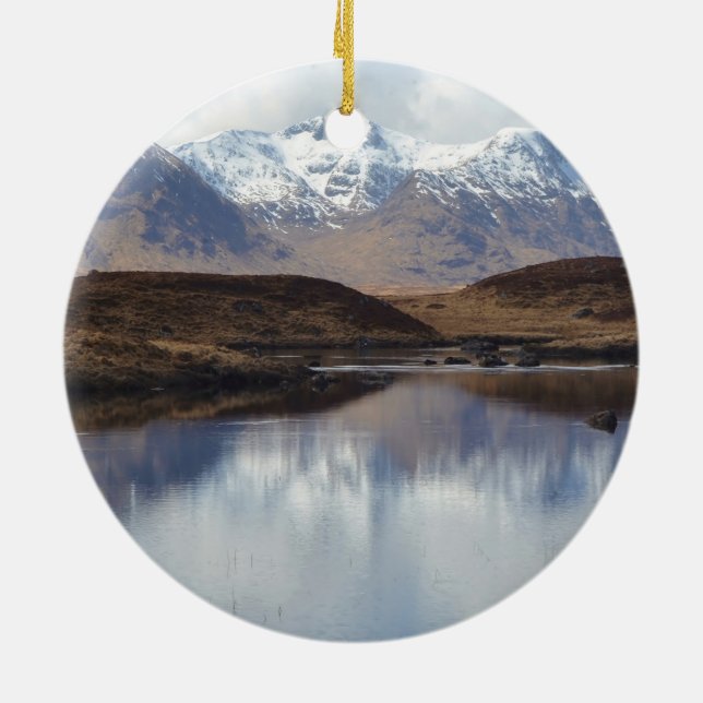 Lite Skottland Julgransprydnad Keramik (Baksidan)