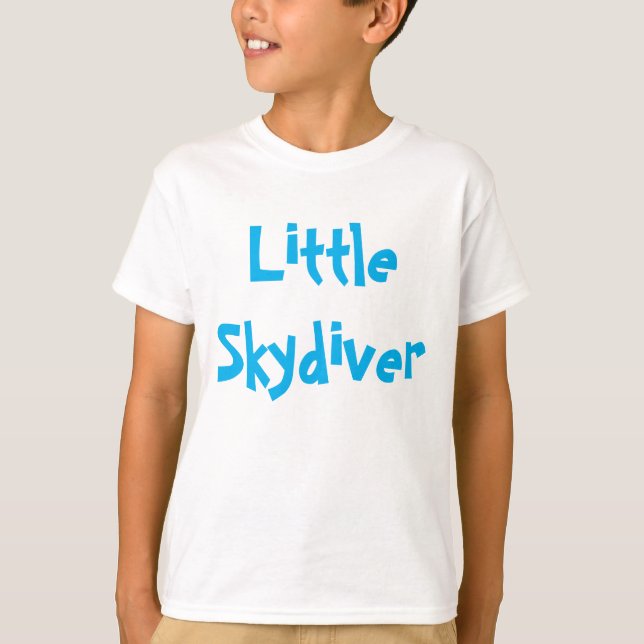 Lite Skydiverskjorta T-shirt (Framsida)