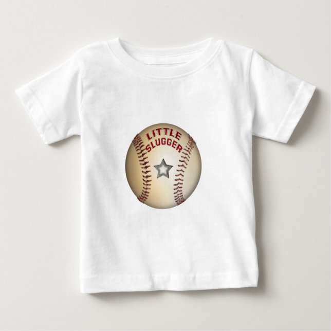 Lite sluggerbaseball t-shirt (Framsida)