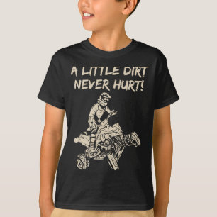 Lite smuts Ontr aldrig Quad ATV T Shirt