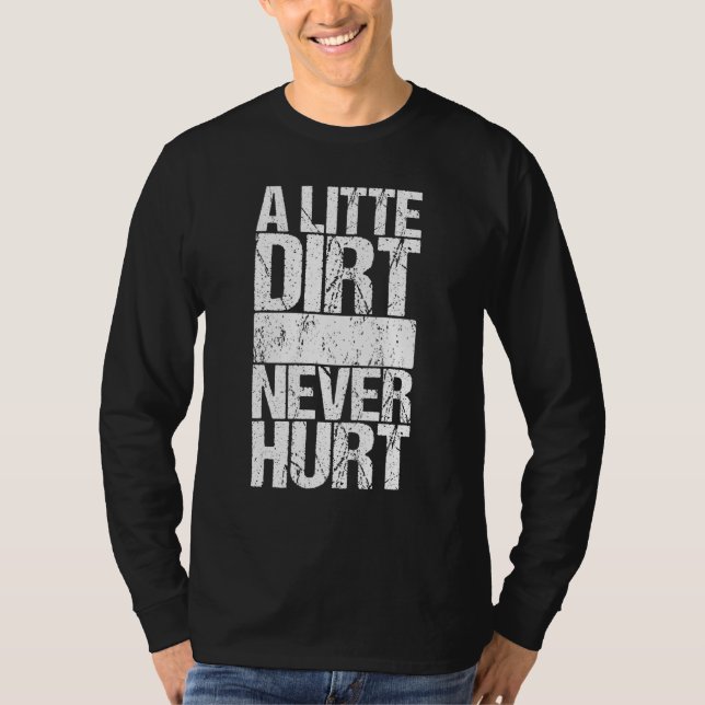 Lite smuts Ontr aldrig T Shirt (Framsida)