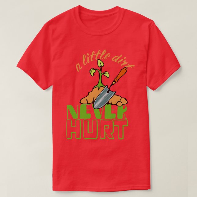 Lite smutsig Ont aldrig Gardener Urban  T Shirt (Design framsida)