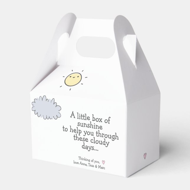 Lite solsken - Chemo Care Paket Presentaskar (Framsidan Sidan)