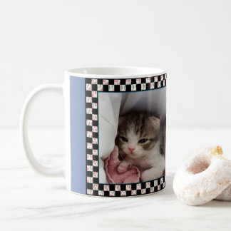 Lite Sömnig-Huvud kattunge Kaffemugg