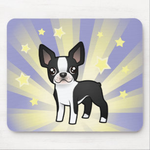 Lite stjärnaBoston Terrier Musmatta