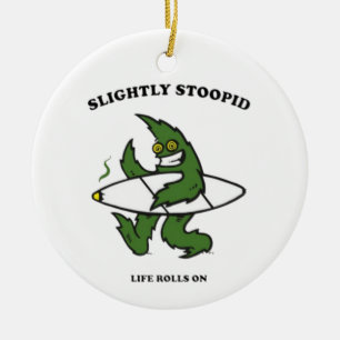 Lite Stoopid Julgransprydnad Keramik