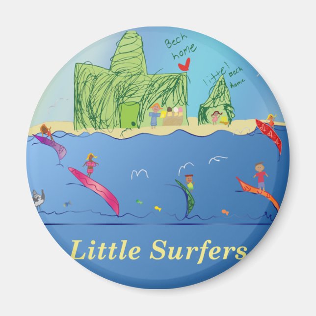 Lite surfaremagnet magnet (Framsidan)