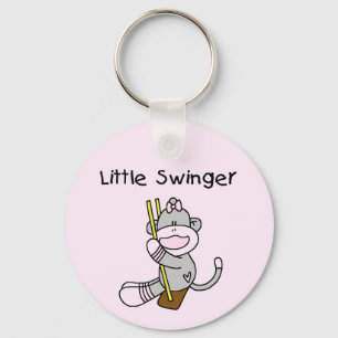 Lite SwingerTshirts och gåvor Nyckelring