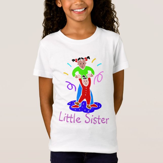 Lite syster t-shirt (Framsida)