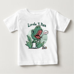 Lite T. Rex vid Mudge studior T Shirt