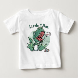 Lite T. Rex vid Mudge studior T Shirt