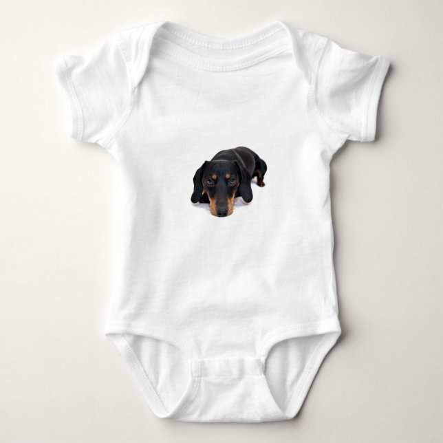 Lite taxhund t-shirt (Framsida)