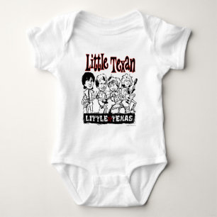 Lite Texansmåbarnutslagsplats T Shirt
