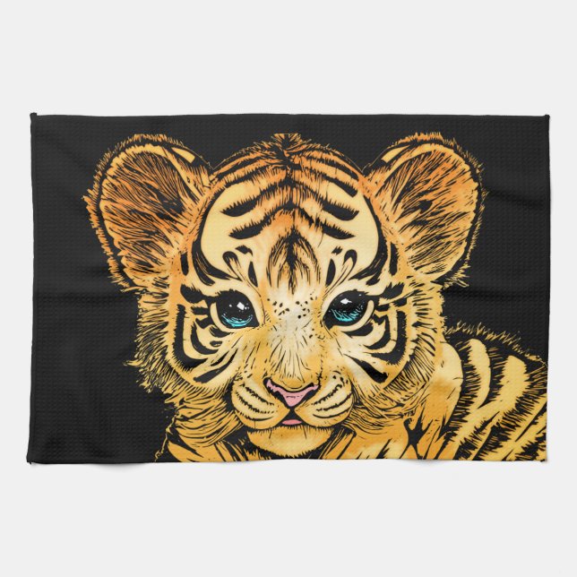 LITE TIGER KÖKSHANDDUK (Horisontell)