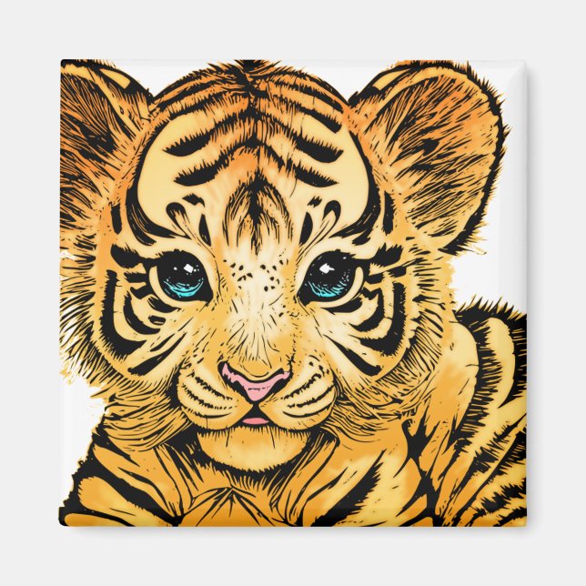 LITE TIGER MAGNET (Framsidan)